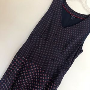 Tommy Hilfiger Red/Blue Floral Dress - 14 NWT